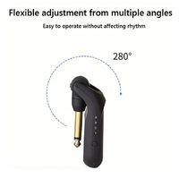Système de ramassage de guitare sans fil C01 USB Rechargeable Metal Guitar Bass Violin