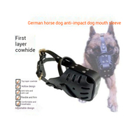 Haute qualité berger allemand fil panier métal réglable moyen grand animaux Durable fer chien museau cuir personnalisé solide