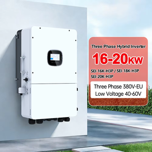 อินเวอร์เตอร์พลังงานแสงอาทิตย์ SRNE 48V ไฮบริดสามเฟส 20KW แบบเฟสเดียว สำหรับแบตเตอรี่ 15KWh 20KWh 30KWh รุ่น SRNE SEI-20KW-H3P SEI-20K-H3 - Product Image 1
