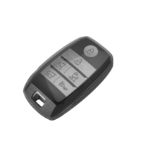 Étui de protection pour clé de voiture en TPU plastique DM, adapté aux clés Kia KX5, KX3, K4, K5 et K5 Cross, avec boucles en plastique