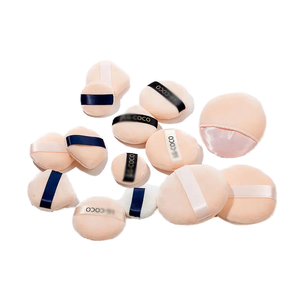 Esponja de Maquillaje Personalizada con Flocado, Lavable, de Terciopelo, para Polvo Suelto y Base de Maquillaje - Product Image 1