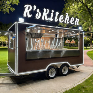 Remolque de Comida Rápida Móvil con Barra de Remolque, Multifuncional, con Cocina, Ventana de Servicio Comercial, para Exteriores, con Certificación CE - Product Image 2