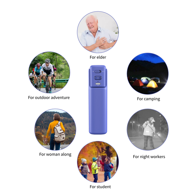 2026 New Innovative 4 in 1 Power Bank Mini Fan With Personal Alarm and Torch Light for Summer