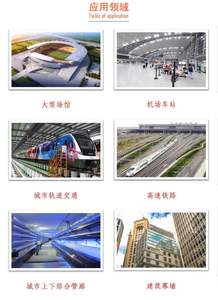 בורג קטע צינור המטרו הסיטונאי עבור קשת המנהרה קשת מיוחדת מגן מגולוון dacromet עם ראש משושה - Product Image 5