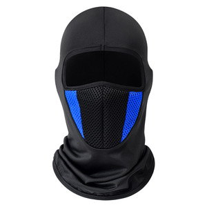 Summer Breathable Riding Headgear Ice Silk Hood Thin Two Tone Filter Motorcycle Windproof Face Mask Hat In One Piece - Product Image 2
