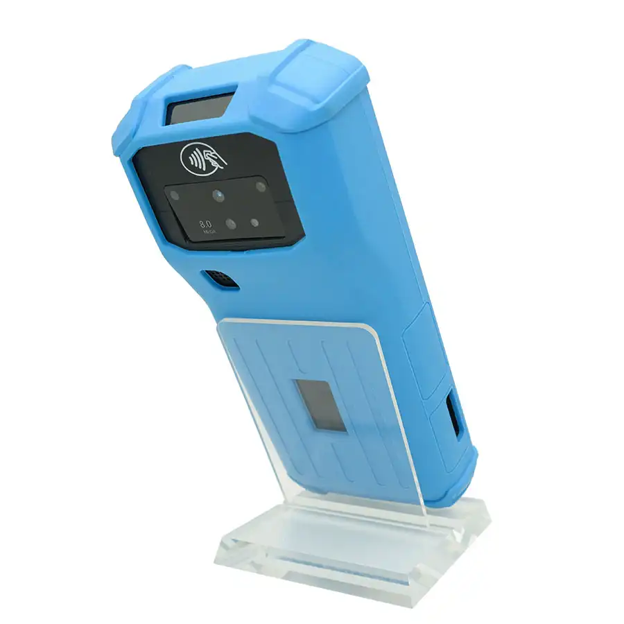 Dispositivo biométrico de 4g 5 polegadas, impressão digital e terminal de mão