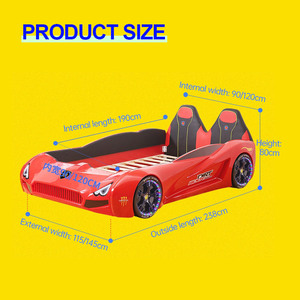 <span class=keywords><strong>Cama</strong></span> <span class=keywords><strong>de</strong></span> Lujo Tamaño Completo en Forma <span class=keywords><strong>de</strong></span> Auto para Niños, Madera Sólida, ABS <span class=keywords><strong>de</strong></span> Alta Calidad, Luz LED <span class=keywords><strong>de</strong></span> Colores, Cómoda <span class=keywords><strong>Cama</strong></span> Infantil, <span class=keywords><strong>Cama</strong></span> para Niños Súper Auto <span class=keywords><strong>de</strong></span> Carreras - Product Image 6
