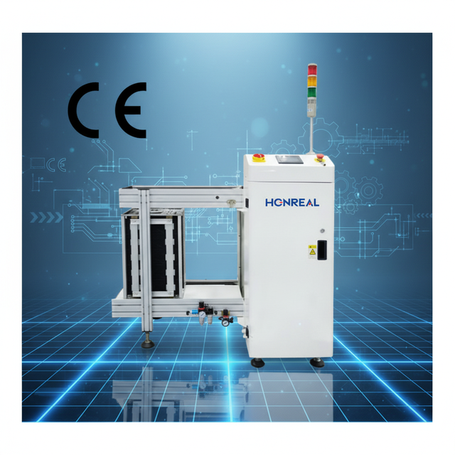 Industrial PCB Loader Electronic Assembly Handler SMT Cell Loader SMT Process Handler PCB Front End Loader SMT Entry Loader