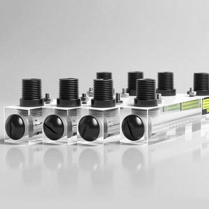 Misuratore di Flusso d'Olio Rotativo Montato su Pannello con Valvola, Personalizzabile OEM, Materiale ABS, Connessione Filettata per Misurazione del Flusso d'Olio - Product Image 2