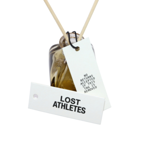 white recycled cardboard swing tags custom logo price tags for handbag shoes clothing hat jeans with UV printing - Product Image 1