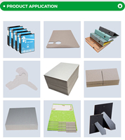 Papier de couverture GSM personnalisé, robuste et lourd, avec une excellente capacité de pliage, pour la fabrication de boîtes cadeaux, papier coloré