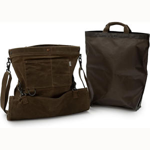 Bolsa de recolección de frutas de muestra gratis, delantal de jardín de cosecha ajustable de tela Oxford 600D con doble hebilla verde - Product Image 1