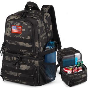 Custom Large Polyester Waterproof <b>Cooler</b> Thermal Insulated Soft Ice <b>Cooler</b> <b>Backpack</b> Fishing 24L Lunch Bag - Product Image 1