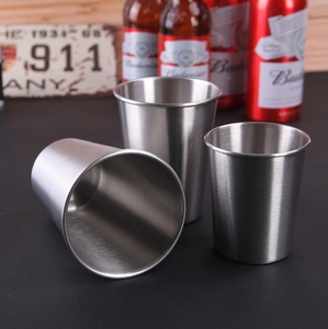 แก้วเบียร์สแตนเลส 304 แบบพกพา สำหรับน้ำเย็น  รับสกรีนโลโก้ - Product Image 3