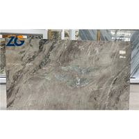 Dalles de marbre brun fantaisie indien ZGSTONE en pierre naturelle, panneaux muraux de qualité supérieure, carreaux de sol en marbre, marbre pour escaliers