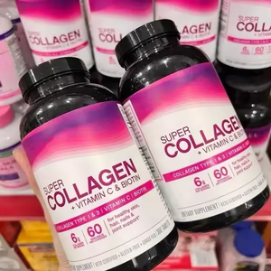 C Vitamini ve Biotin Kolajen Güzellik Tabletleri Yetişkinler İçin Yaşlanma Karşıtı Destek - Product Image 1
