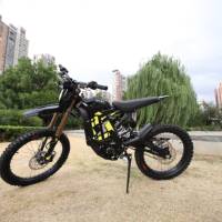 Nouvelle Moto Cross Électrique 2026 Surround LBX 10000W 72V 35AH 80km/h Tout-Terrain à Suspension Intégrale pour Adultes Light Bee X Street Bike