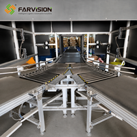 Système de tri de colis intelligent FARVISION avec convoyeur à roues |   Machine de tri haute vitesse 6000 PPH avec capacité de charge de 60 kg
