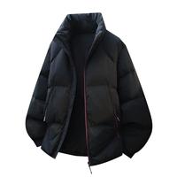 Veste d'hiver pour homme en polyester de haute qualité, sur mesure, en gros, grande taille, formelle, avec fermeture éclair