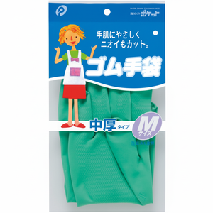 Gants de ménage en caoutchouc de poids moyen taille M - Product Image 1