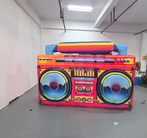 装飾用大型巨大インフレータブルラジオモデルの広告宣伝 - Product Image 1