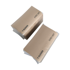 Tùy Chỉnh In Nâu Bột Giấy Tre Khăn Ăn 275*170Mm 1ply Màu Dập Nổi Serviettes Tấm Gấp Phong Cách Bữa Ăn Tối Sử Dụng Với Túi Phong Cách - Product Image 5