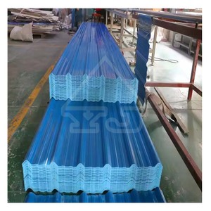 Yujing Panneaux de toit en tuiles pliées UPVC de style traditionnel <span class=keywords><strong>extérieur</strong></span> Garantie de 5 ans et plus résistante à la chaleur pour <span class=keywords><strong>l</strong></span>'<span class=keywords><strong>isolation</strong></span> des entrepôts - Product Image 2