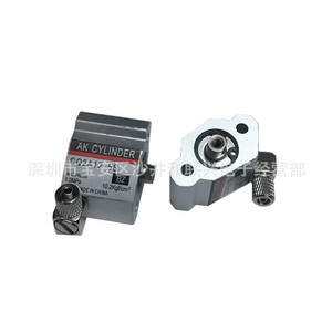 กระบอกลมขนาดเล็ก Ak Cylinder Cq2a12 5s ทำจากโลหะ สำหรับใช้กับอุปกรณ์ทดสอบ - Product Image 2