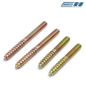 Tornillos de Fijación de Punta Cónica de Acero Inoxidable GR5, Cabeza Hexagonal, Zincados, Rosca Fina Métrica M3/M4, Fijaciones para Maquinaria - Product Image 5