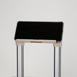 Ensemble de bagages 3 pièces personnalisé d'usine ABS Hardshell Front Open TSA Spinner Wheels Bagages à main <span class=keywords><strong>Valise</strong></span> de voyage Sacs - Product Image 5