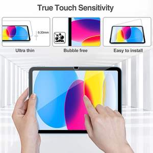Protection d'écran HD transparente pour iPad A16 2025 11e génération 11 pouces Pro 11 2024 M4 Air 11, anti-rayures, dureté 9H, film en verre trempé - Product Image 3