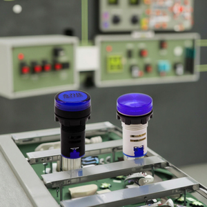 Chất lượng cao <span class=keywords><strong>220V</strong></span> IP67 không thấm nước LED chỉ số đèn AD11 loạt 22 Mét Nhựa Màu Vàng 50000 giờ Tuổi thọ mới phát hành - Product Image 5