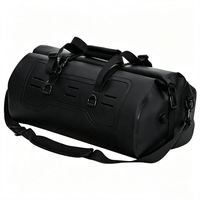 Sac de voyage étanche en PVC pour moto, toutes saisons, avec sangle de fixation, idéal pour la route, le camping, le kayak et les excursions à la plage