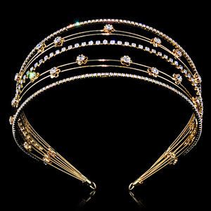 Corona e diademi di cristallo alla moda - Product Image 2