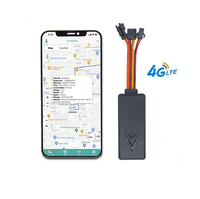 CA-004 4G Kecil mudah untuk bersembunyi pelacakan waktu nyata potongan jarak jauh kendaraan kekuatan Gprs pelacak Gps untuk mobil sepeda motor