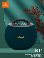 Altavoz Inalámbrico Portátil Kisonli K11 de 50 W con Bajos Potentes y Asa