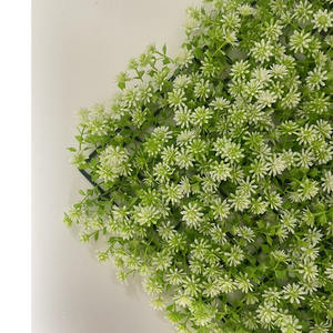 조경 및 발코니 장식을위한 UV 저항 유지 보수 무료 인공 돌나물 식물 시뮬레이션 녹색 식물 돌나물 - Product Image 2