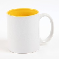 Tasse à café en céramique, impression personnalisée, tasse à lait, tasse à Sublimation blanche 11oz