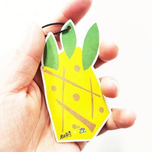 Ambientador Personalizado con Forma de Piña para Colgar en el Coche, con Ambientador de Papel Estilo Ángel - Product Image 2