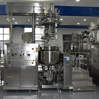 Equipo Industrial para la Producción de Mayonesa, Homogeneizador Emulsionante al Vacío para la Elaboración de Salsas de Grado Alimenticio