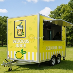 Carritos de Comida Rápida para Exteriores, Seguros y Duraderos, Remolques para Hot Dogs, Totalmente Equipados, Remolque Móvil para Venta de Alimentos - Product Image 5