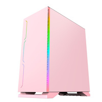 Popular Pink Gaming PC Desktop Computer Gaming ITX Case ATX Computer Case & Towers CPU Cabinet