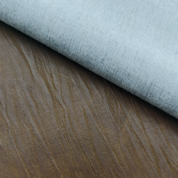 Cuir synthétique en PU à effet bicolore, tissu de base TC souple, imperméable, 340GSM, épaisseur 0,7mm, directement de l'usine KEJIA