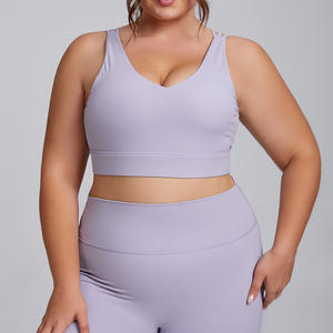 Conjunto Deportivo SMOOTH Personalizado <span class=keywords><strong>para</strong></span> Mujer, Talla Grande, <span class=keywords><strong>para</strong></span> <span class=keywords><strong>Yoga</strong></span> y Fitness, de Alta Elasticidad, con Tela Cepillada, Resistente a Impactos, <span class=keywords><strong>para</strong></span> Correr y Hacer Ejercicio - Product Image 6