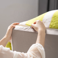 Canapé de luxe personnalisé pour animaux de compagnie Nouveau design Lit souple et imperméable en fausse fourrure pour petits et moyens animaux de compagnie Lit amovible pour chat et chien Emballage en carton