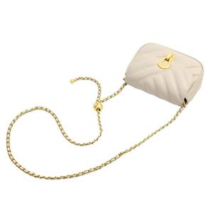 Bolso de Mano de Lujo Personalizado al por Mayor, Mini Bolso Bandolera Acolchado con Cadena, Nuevo Bolso de Moda para Mujer con Bordado y Correa Individual - Product Image 4