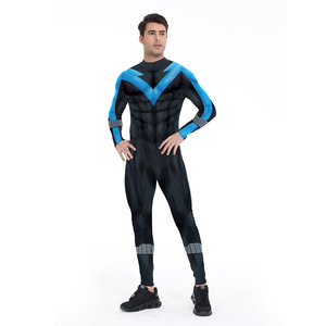 Disfraz de Halloween para mujer, estilo europeo, divertido mono estampado para cosplay, traje de Elsa para hombre y mujer, ideal para escenario. - Product Image 3