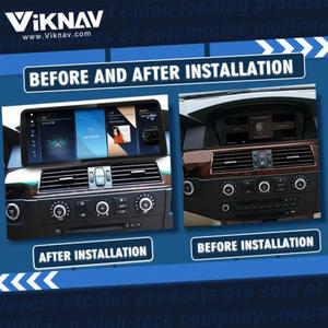 Autoradio 10.25 pouces Android 13 pour BMW Série 5 E60 2005-2010 CCC/2009-2010 Système CIC Carplay GPS Navigation Lecteur Multimédia - Product Image 3