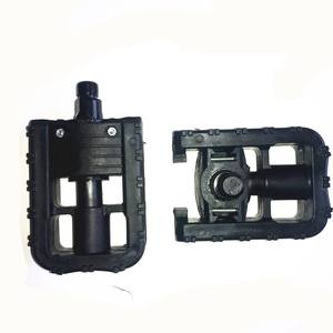 Pedales plegables para bicicleta, plástico, antideslizantes, con eje de acero, color negro, para bicicletas de montaña, multiusos - Product Image 5