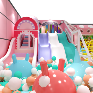 Aoleao Unité de jeu intérieur personnalisée multi-matériaux haute capacité pour activités quotidiennes préscolaires, conviviale pour les familles, certifiée CE - Product Image 1
